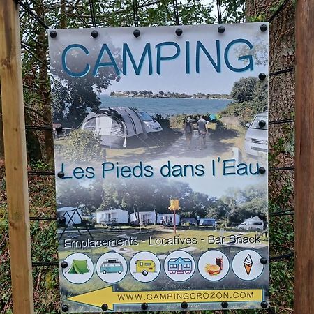 Hebergements Camping "Les Pieds Dans L'Eau" Crozon Exterior foto